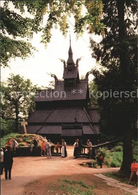 72595529 Bergen Norwegen Fantoft Stavkirke Norwegen