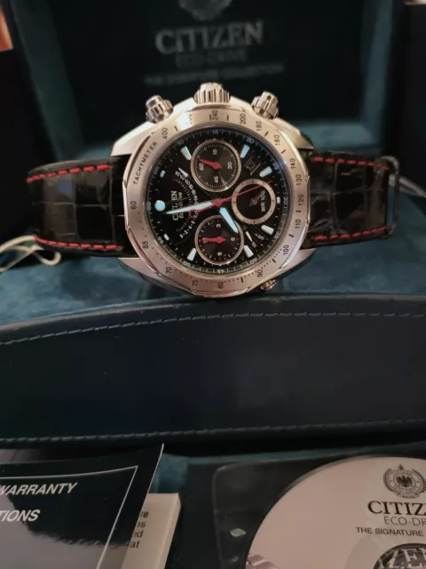 Citizen eco sales drive chronograph sapphire