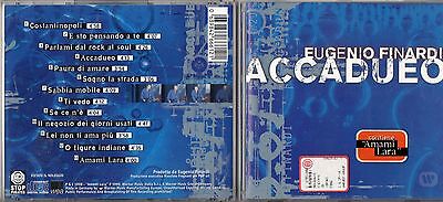 EUGENIO FINARDI CD ACCADUEO 1998 fuori catalogo 13 TRACCE
