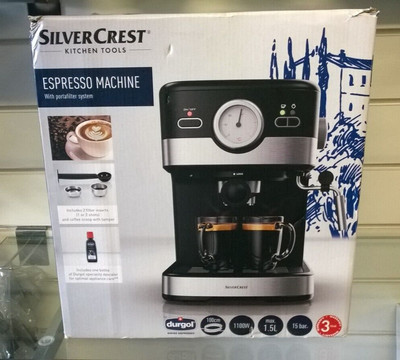 silvercrest espresso machine 1100w