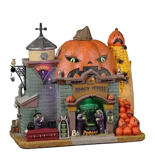 Lemax Spooky Town Halloween Gift Kürbis Potpourri