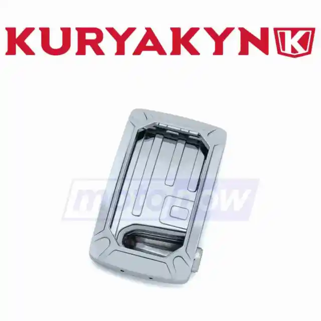 Kuryakyn 3190 Nova Curved Side Mount License Plate Holder for Body License do