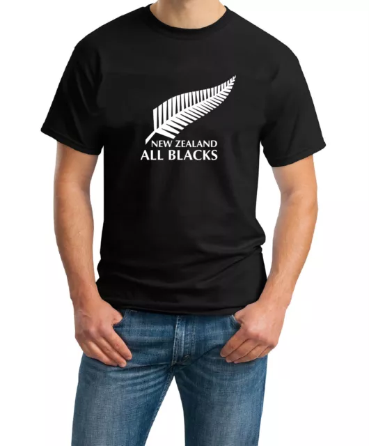 T-Shirt sport rugby "All blacks New Zealand"