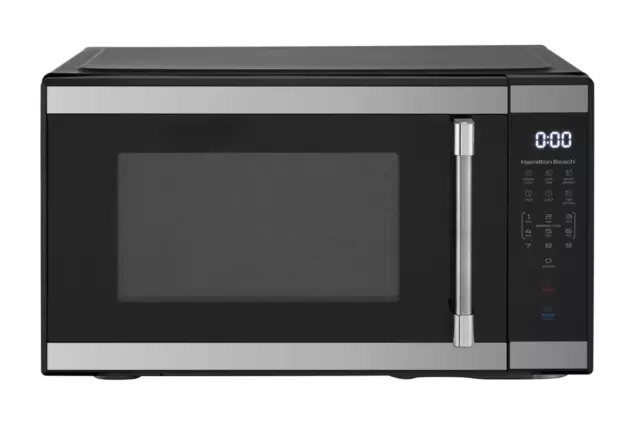 Beach 1.1 cu. ft. Countertop Microwave Oven, 1000 Watts, Stainless Steel