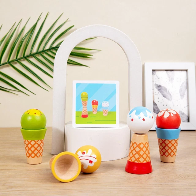 Crème Glacée En Bois, Jeu De Simulation éducatif Pour Enfants, Cadeaux De