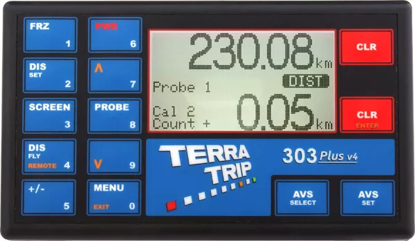 Terratrip 303 plus V4 Wegstreckenzähler Rallye computer Tripmaster, raceparts cc