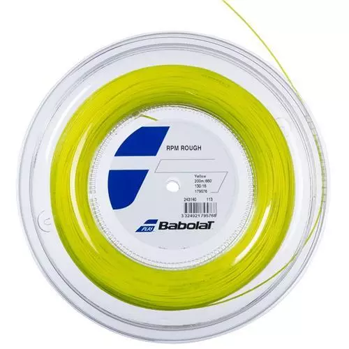 New BabolaT RPM Rough 125/17 200M Reel Tennis string Yellow  France