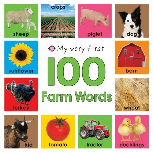 My Very First 100 Farm Words By Roger Priddy