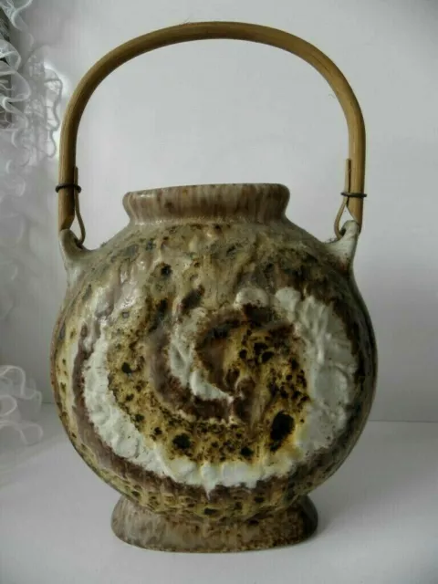 Ausgefallene Keramik Vase Dümmler & Breiden FAT LAVA 70er