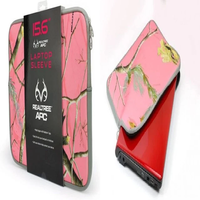 Absolute Eyewear Solutions Laptop Sleeve Realtree Pink Camo 15.6"