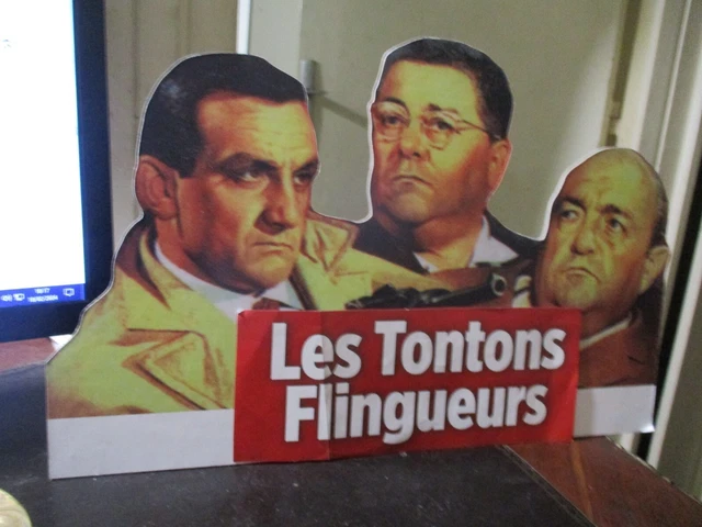 Photo De Tournage Originale - Bernard Blier & Francis Blanche - Les Tontons Flingueurs 1963