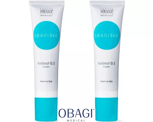 Obagi Retinol Anti-Aging Cream Improve Overall Uneven Skin Tone 1 oz - Pack of 2