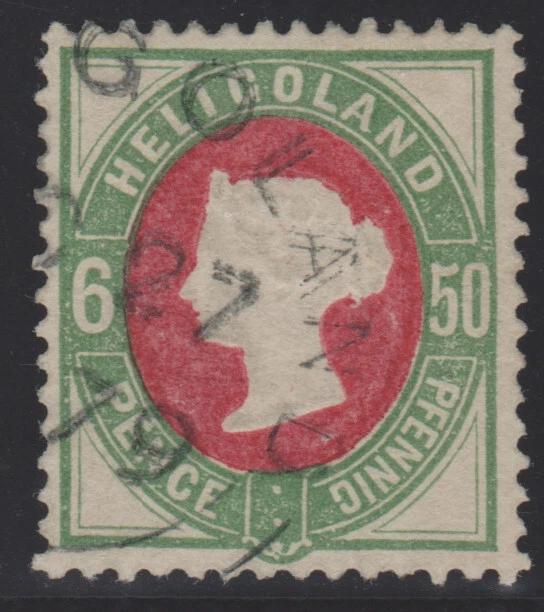 Helgoland Nr. 16 a klar gest., Pracht, signiert Thier
