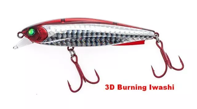 Artificiale Morethan Gypsy 82S Col 3D Burning Iwashi Daiwa Lure Pesca Señuelo