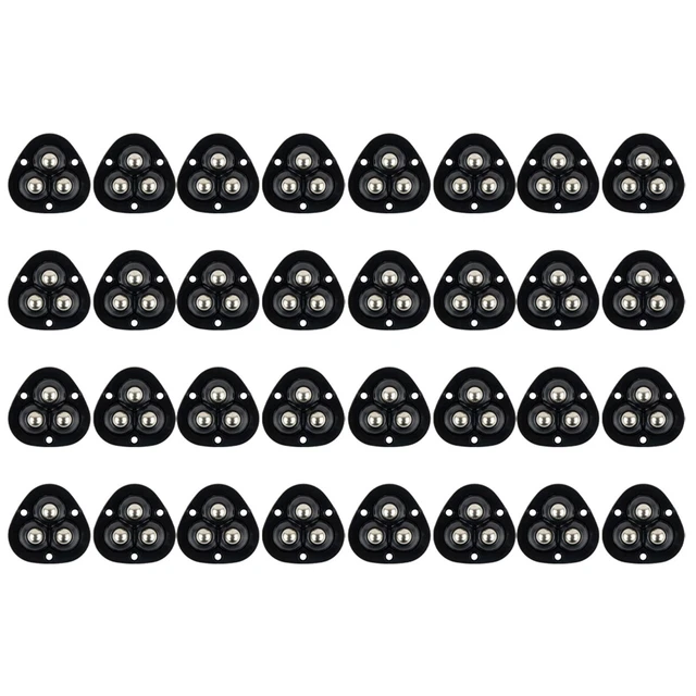 Ruedas duraderas autoadhesivas 4/32 piezas autoadhesivas universales acero inoxidable