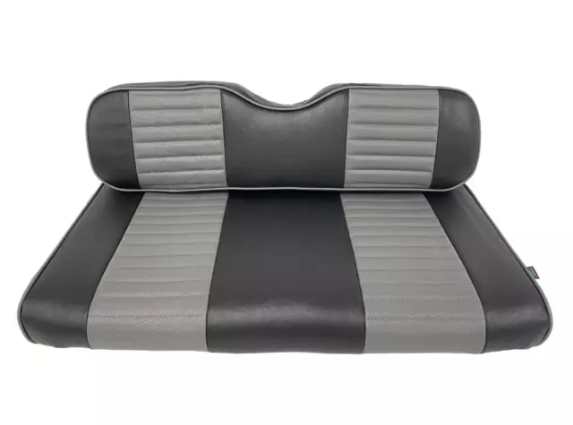 Charcoal Gray EZGO Golf Cart Seat Cover For TXT/Medalist 1994-13, Extra Cushion