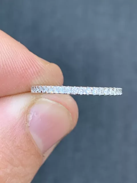 18ct Gold Diamond Half Eternity Ring, 18k 750