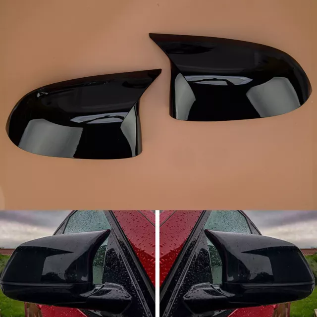 Kit M Style Side Mirror Cover Cap Fit for BMW X3 X4 X5 X6 X7 G01 G02 G05 G06 G07