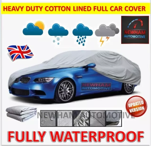 AUDI A5 S5 RS5 - Heavy Duty Waterproof Cotton Lined Indoor Outdoor Car Cover