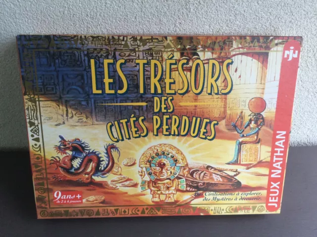 Les Trésors Des Cités Perdues - Jeu De Société-Edition Nathan1995 - Neuf