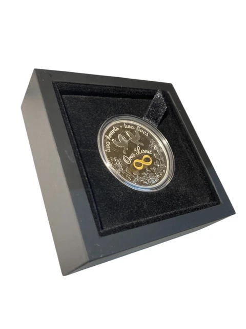 2020 One Love 1oz $1 Silver Proof Coin – Perfect Valentine’s Gift From The Perth Mint