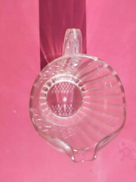 Carafe en plastique rubbermaid  transparente vintage 3