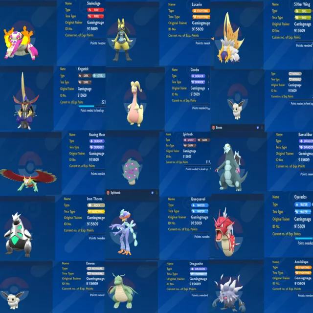 Shiny Meowscarada / Pokémon Scarlet and Violet / 6IV Pokemon