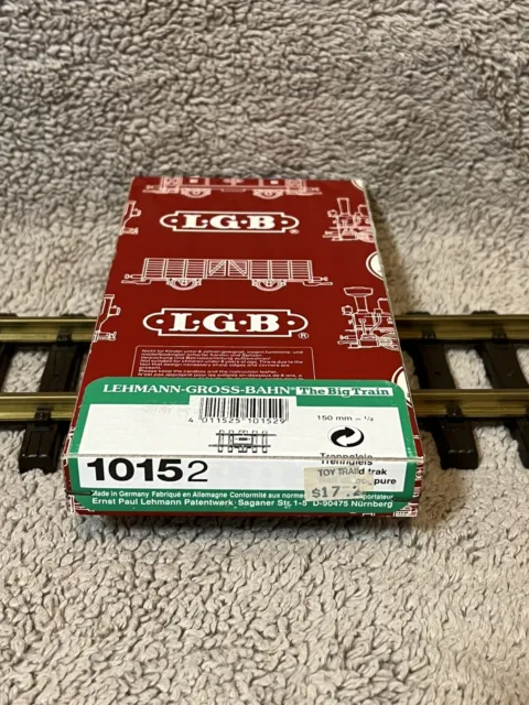 LGB 1015T 10152 Double Insulated 150mm Straight Track *G-Scale* NEW Germany