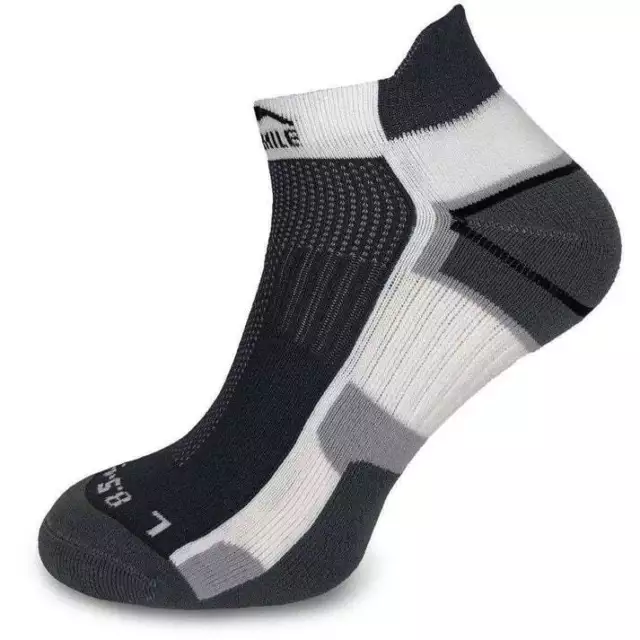 Gepolsterte Laufsocken Knöchel Herren Damen Mehr Mile Miami Sport Fitnessstudio 3 2