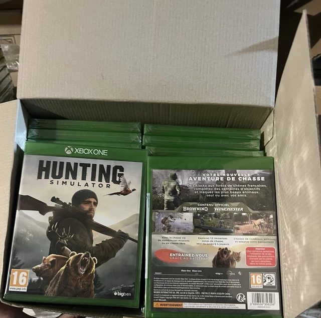Lot De 10 Jeux Hunting Simulator (Xbox One) - Neuf Sous Blister - Idéal Revendeur