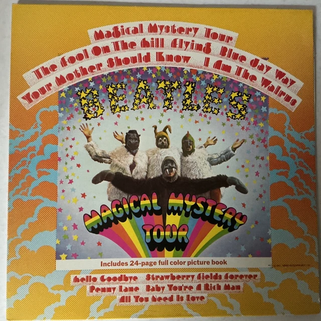 THE BEATLES MAGICAL Mystery Tour 1976 Uk Parlophone Reissue Vinyl