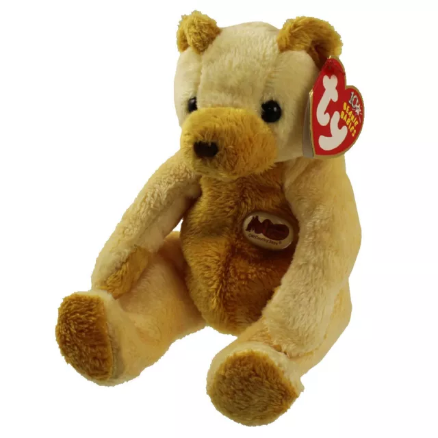 TY Beanie Baby - CORNBREAD the Bear (Cracker Barrel Exclusive) (6.5 inch) -MWMTs