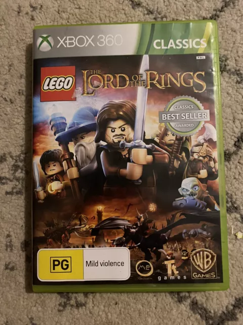 Lego The Lord of the Rings Xbox 360 Complete Free And Fast Postage