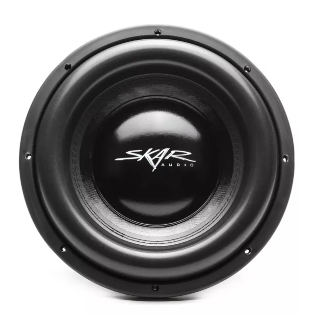 New Skar Audio Evl-12 D2 2500W Max Power 12-Inch Dual 2 Ohm Spl/Sq Car Subwoofer 2