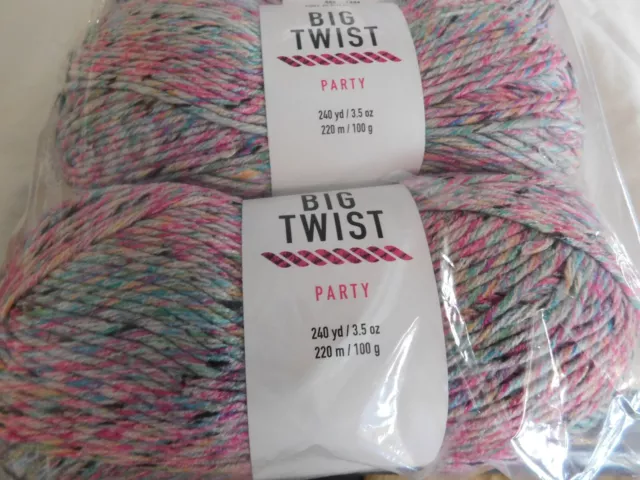 Big Twist Party Confetti lot of 2 Dye lot CNE570015