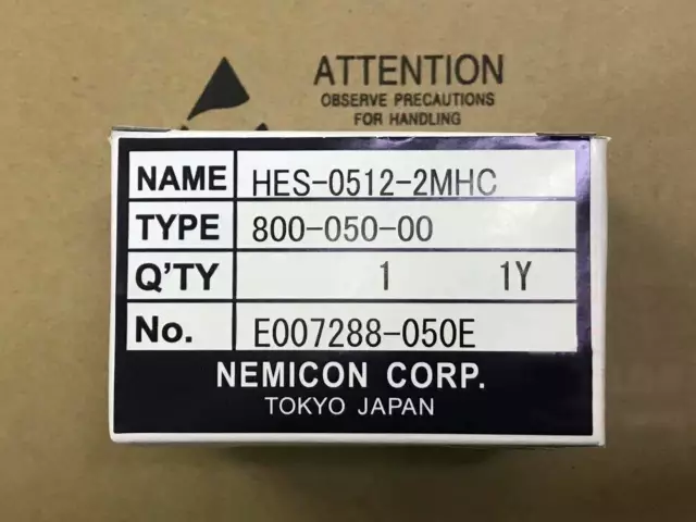 ONE NEMICON HES-0512-2MHC 512P/R Nuovo con scatola
