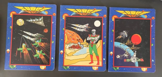 3 Quaderni Space 2001 - Vintage