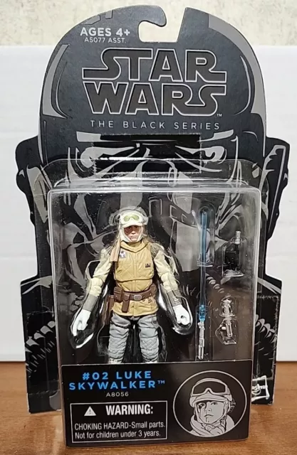 Star Wars Black Series - Luke Skywalker Hoth #02 - 3.75" Damaged Card