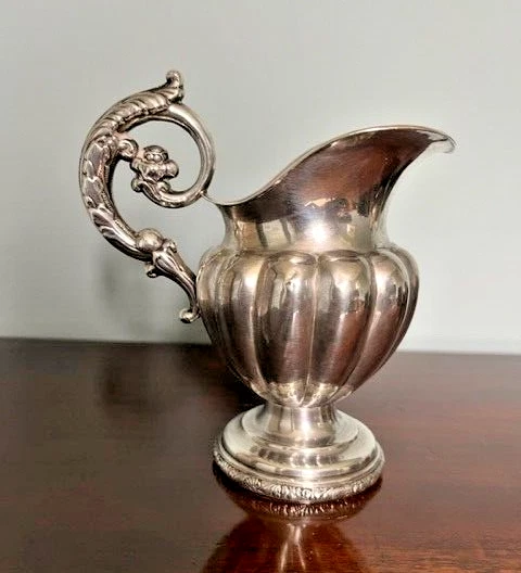 Antique Swedish Hallmarked Silver Cream Jug