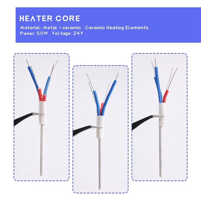 Élément Chauffant A1313 24V-50W Pour Pistolet à Dessouder Hakko 809 / C1183 - Pièce De Rechange Neuve