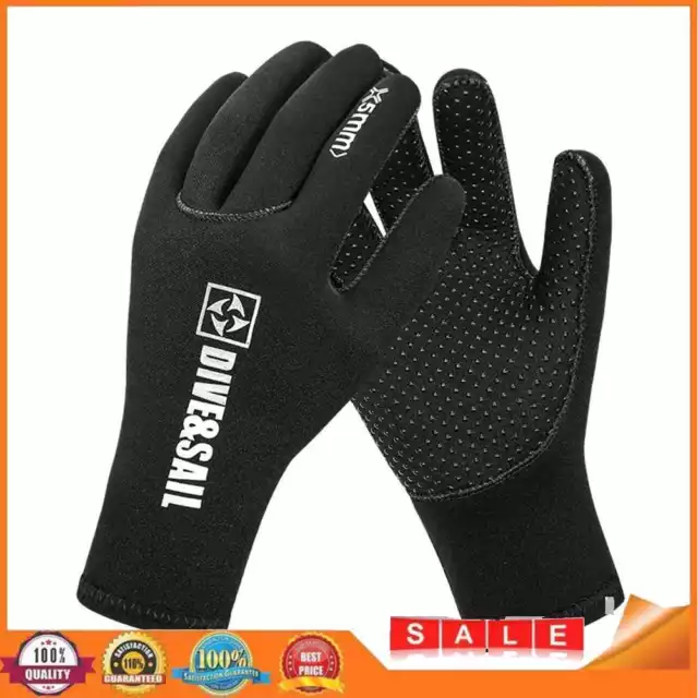 DIVE&SAIL 5MM Neoprene Swimming Gloves Winter Keep Warm Men Women Wetsuit Gloves