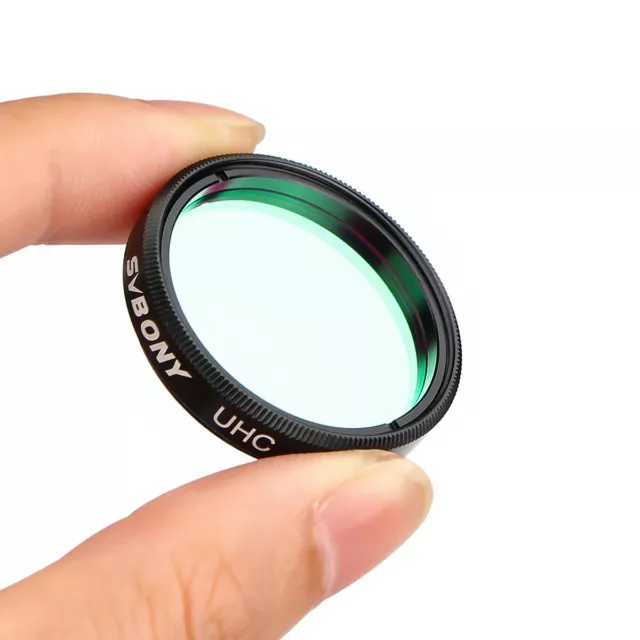 1.25inch UHC Telescope Eyepiece Filters Ultra High Contrast Sky Light Pollution