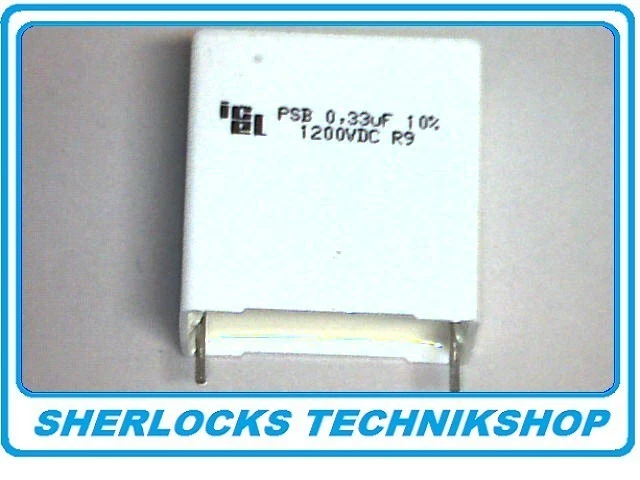 CONDENSATEURS POLYPROPYL&Egrave;NE MKP X2 330nF 0,33uf 0,33&micro;F 334K 275V 22,5mm