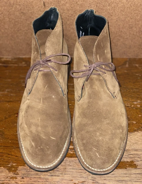 THURSDAY BOOT CO Size 9.5 US Brown Suede Leather Everyday Handmade ...