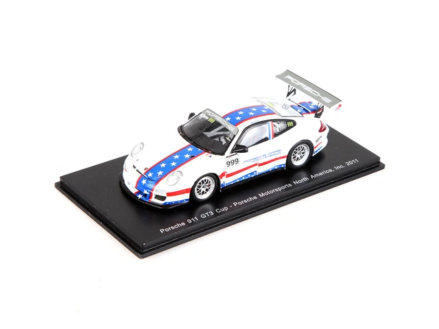 Porsche Model cars of 911 GT3 Cup Porsche Motorsports North America 2011
