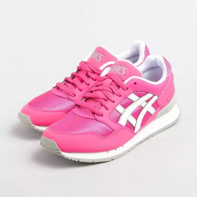 Chaussures Asics Pré atlanis GS Magenta Blanc Gel Femme Enfant mexico 66