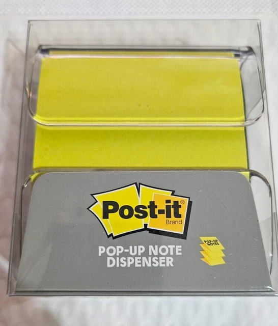 POSTIT POPUP NOTE Dispenser WD330BK 3M + 2 pads of post it notes