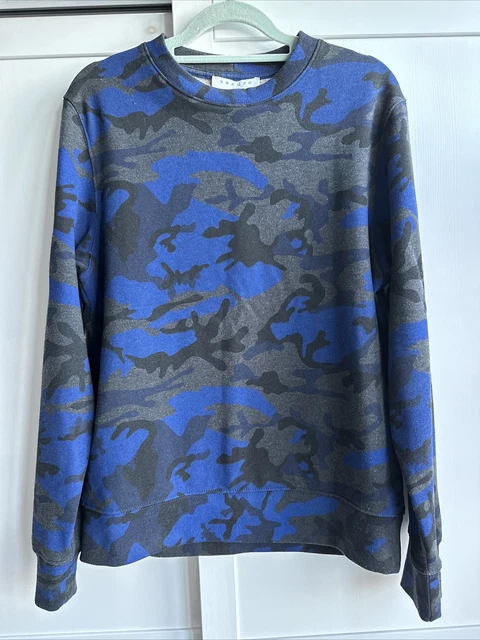 Sandro Paris Mens Camouflage Sweater