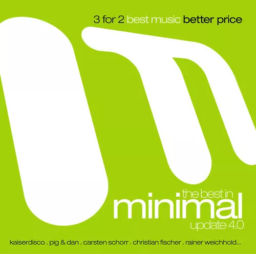 CD The Best IN Minimal Update 4.0 De Varios Artistas 3CDs