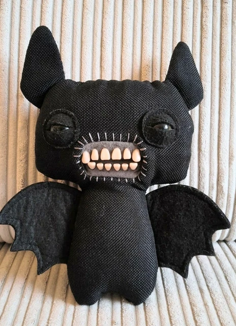FUGGLER COUNT FUGGULA Black Bat CHASE 22 Plush (No Box & Label Cut Off ...